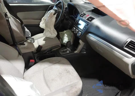 2018 Subaru Forester 2.5I из США, поврежденный, VIN JF2SJABC6JH509792